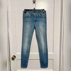 7 for all mankind skinny crop jeans